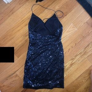 fashion capital dress navy